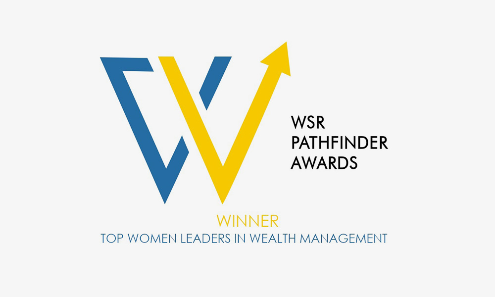WSR Pathfinder Awards Winner - Top Women Leaders in Wealth Management