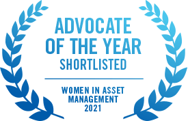 Women in Asset Management 2021 Advocate of the Year