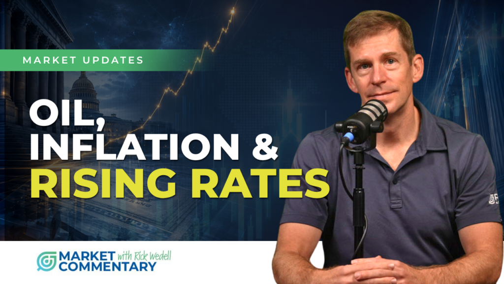 Rick Wedell discusses rising oil prices, inflation, and interest rates in the September 2026 RFG Advisory Market Commentary.